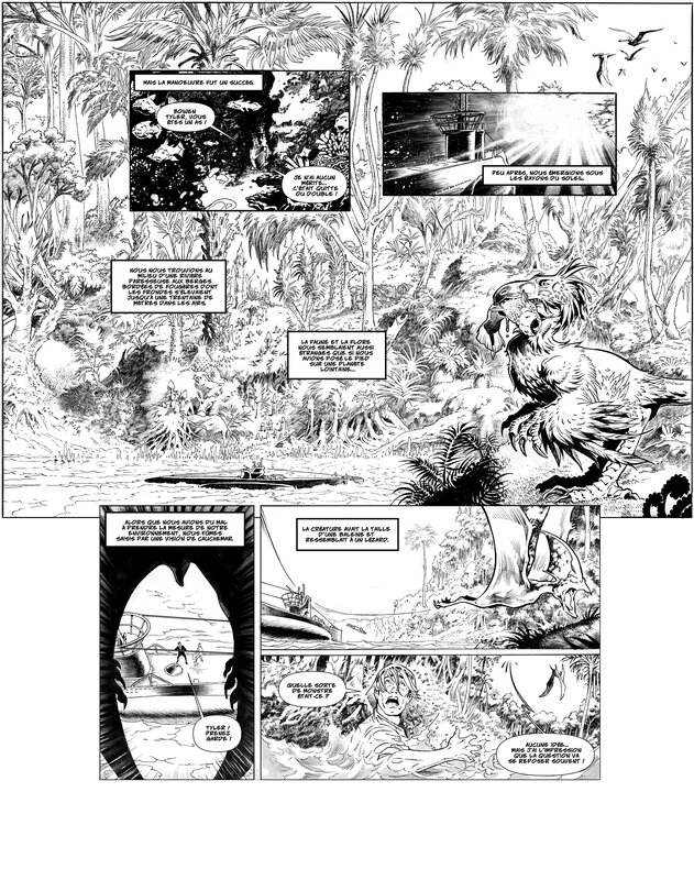 For sale - Gabor, Eric Corbeyran, Edgar Rice Burroughs, UN MONDE OUBLIÉ -PREMIER PARTIE- - Comic Strip