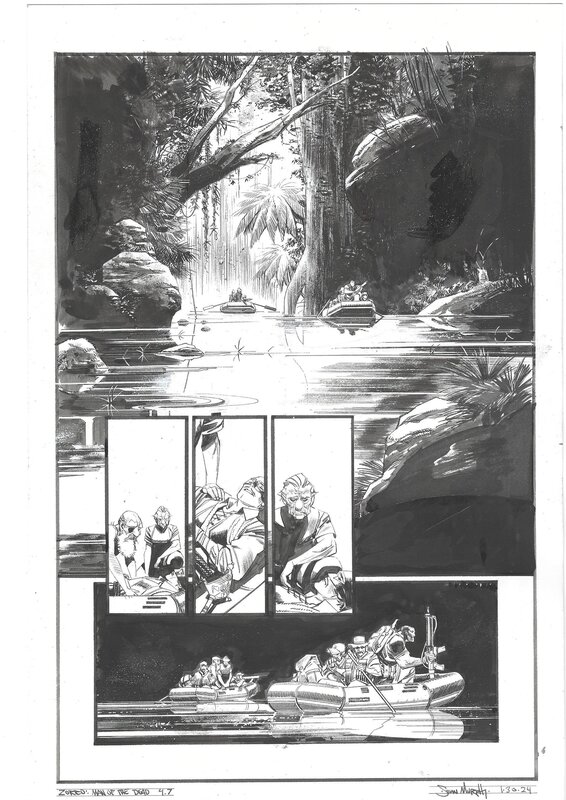 Sean Murphy, Zorro : Man of the dead  Issue # 4 Page 7 - Comic Strip