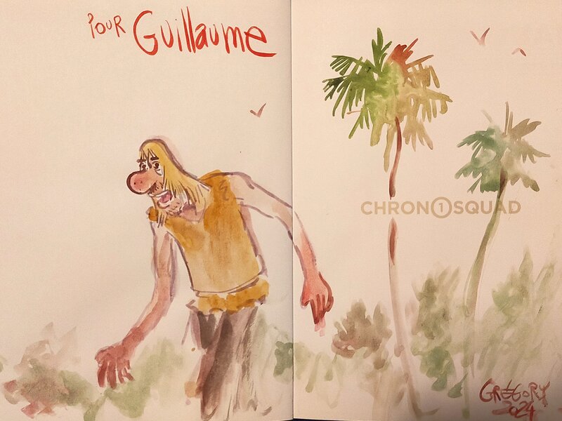 Grégory Panaccione, Chronosoquad, tome 1 - Sketch
