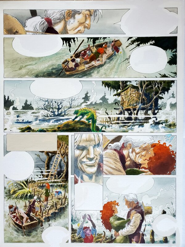 MORTEPIERRE by Mohamed Aouamri, Yves Lencot - Color guide