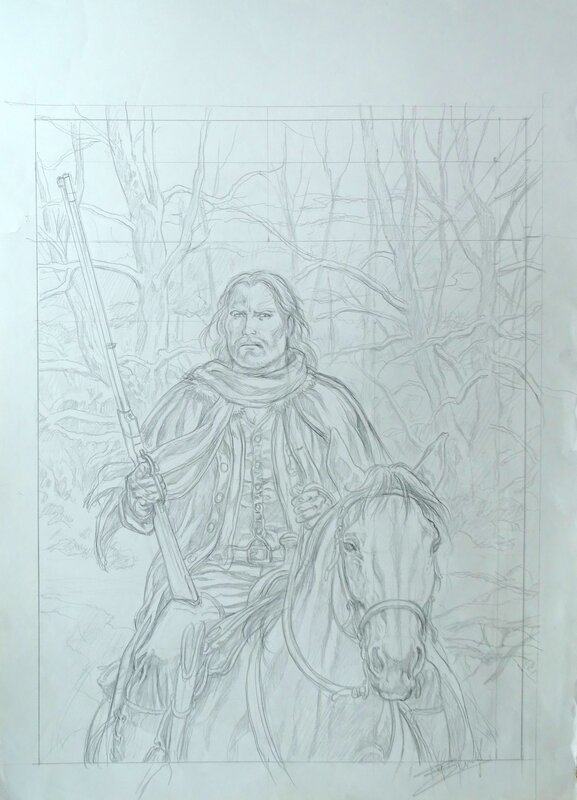 En vente - Lonesome à cheval par Yves Swolfs - Couverture originale