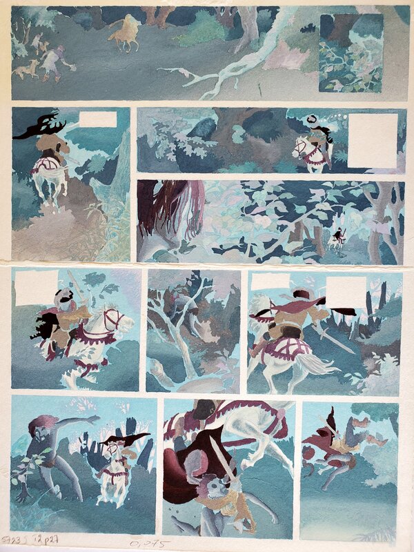 Laurent Vicomte, Makyo, BALADE AU BOUT DU MONDE   T3 LE GRAND PAYS - Color guide