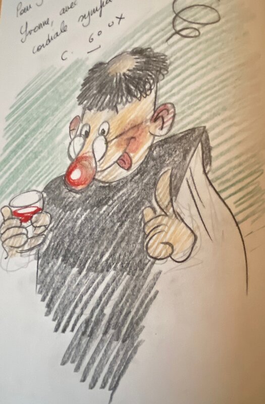 Christion Goux, illustration originale, 