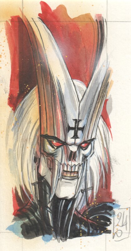 Olivier Ledroit, Requiem 12 case 2 planche 66 - Planche originale