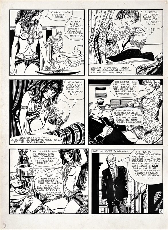 Donnez à César par Marco Rostagno - Planche originale