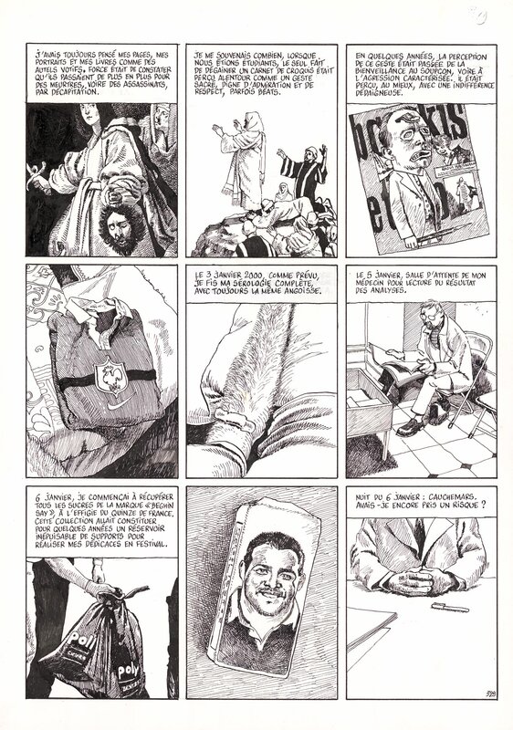 For sale - Fabrice Neaud, Le dernier sergent - Les guerres immobiles, Tome 1 - Comic Strip