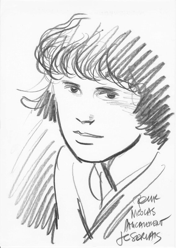 Lova par Jean-Claude Servais - Dédicace