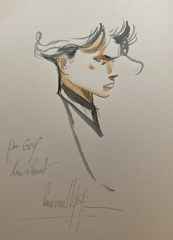 Mutchacho T1 by Emmanuel Lepage - Sketch