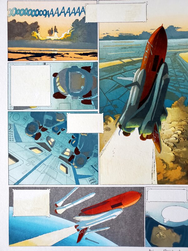 LA GUERRE ETERNELLE by Marvano, Bruno Marchand - Color guide