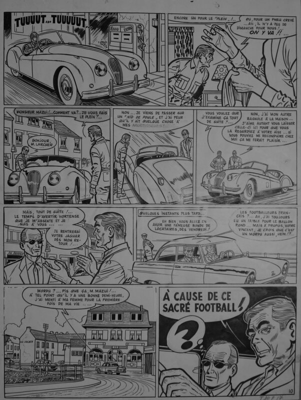 Vincent LARCHER by Raymond Reding - Comic Strip