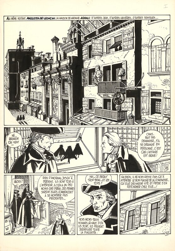 Griffo : Giacomo C - Planche originale