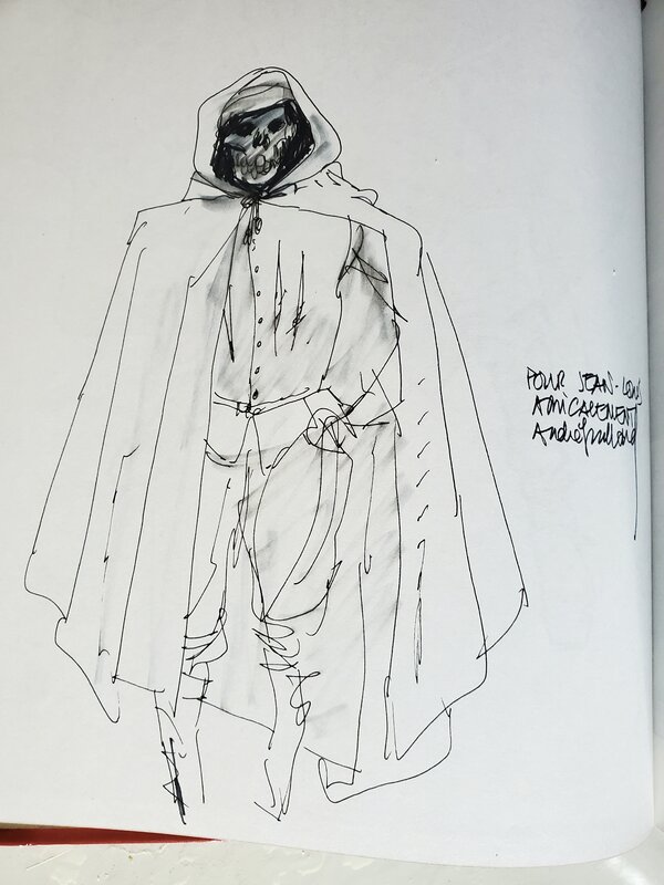 MASQUEROUGE T1 by André Juillard, Patrick Cothias - Sketch