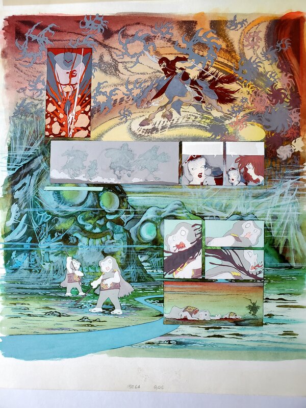 Philippe Luguy, PERCEVAN   T11 LES SCEAUX DE L'APOCALYPSE - Mise en couleur