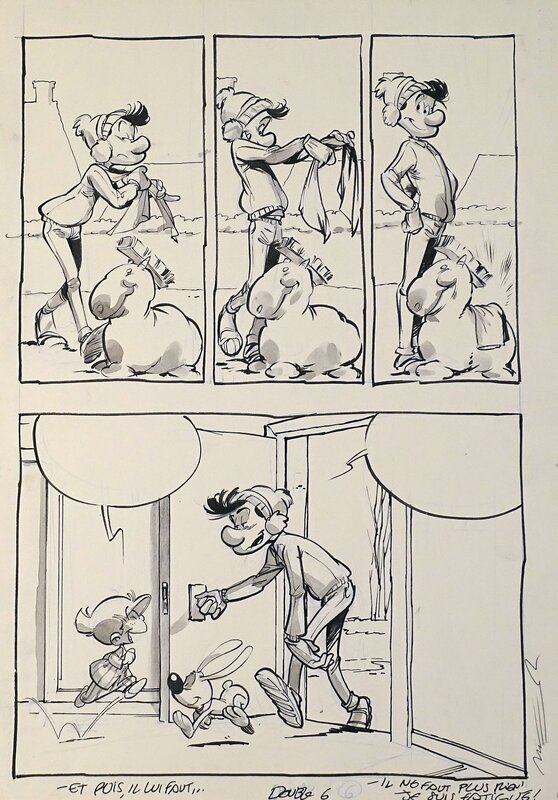 For sale - Jose Luis Munuera, P'tit Boule et Bill 5 - Cheval blanc 2 - Comic Strip
