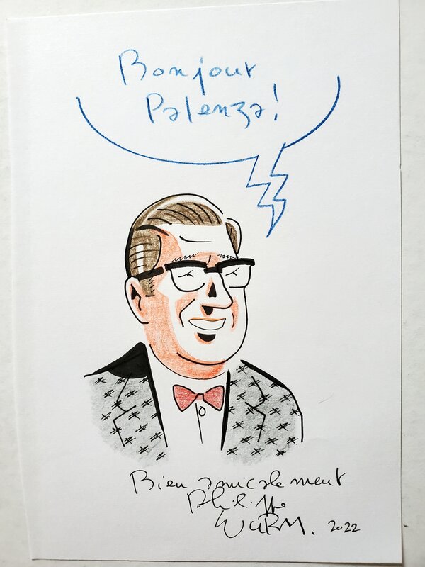 Philippe Wurm, EDGAR  P. JACOBS    LE RÊVEUR D'APOCALYPSES - Sketch
