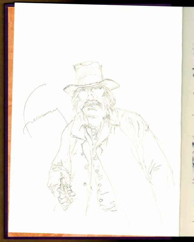 For sale - Sans Pardon by Hermann - Sketch