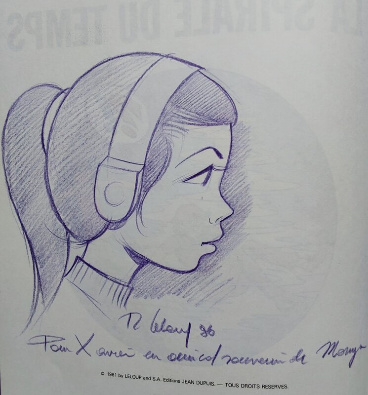 YokoTsuno : Monya by Roger Leloup - Sketch
