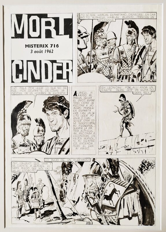 Mort Cinder by Alberto Breccia - Comic Strip