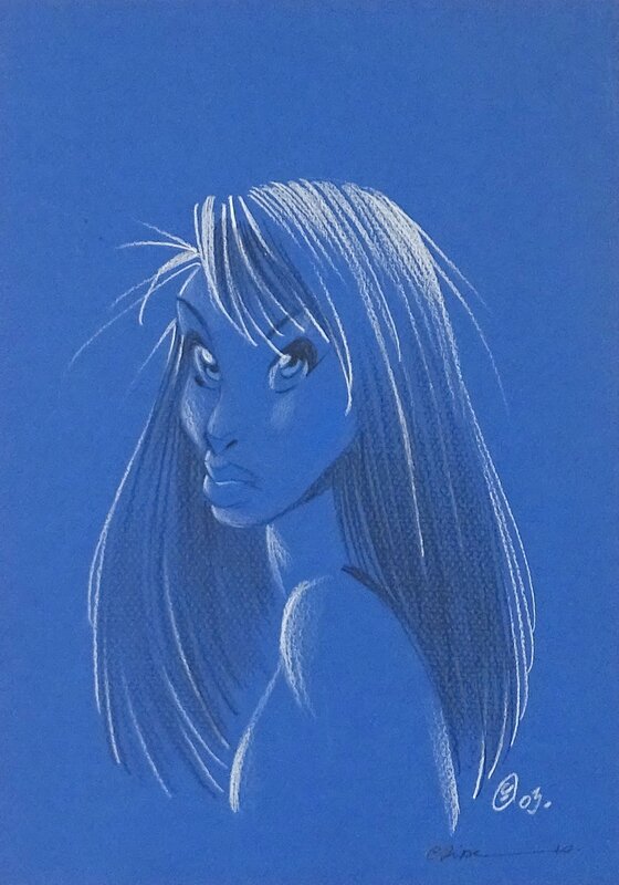 For sale - Buste by Crisse - Original Illustration