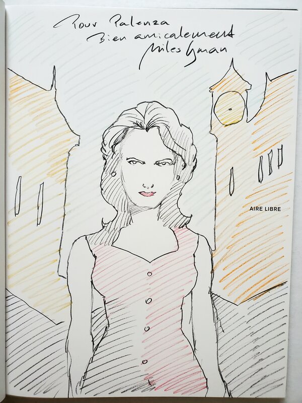 Miles Hyman, UNE ROMANCE ANGLAISE - Sketch