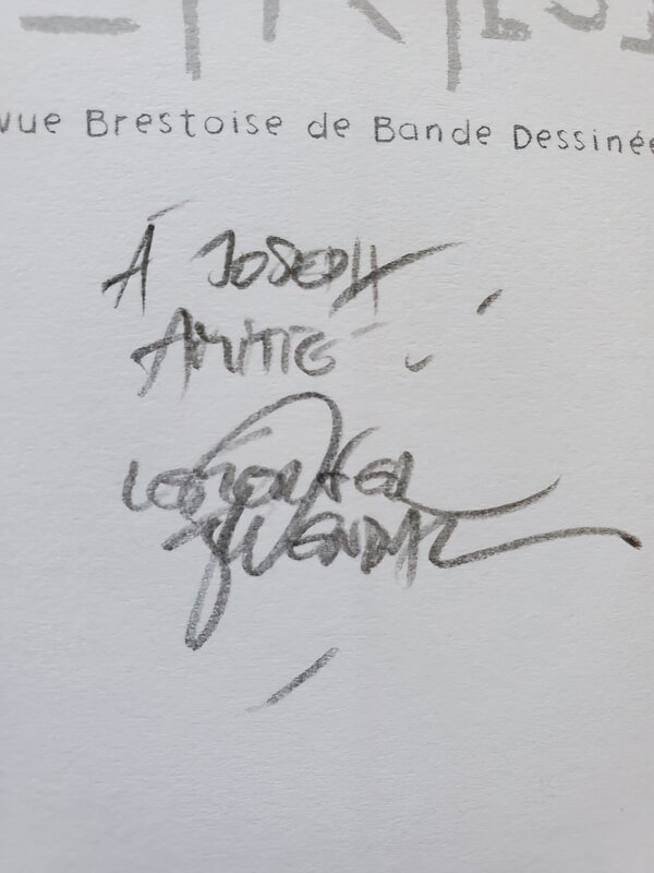 Gwendal Lemercier, Collectif, CASIER T1 : REVUE BRESTOISE DE BANDE DESSINEE - Dédicace