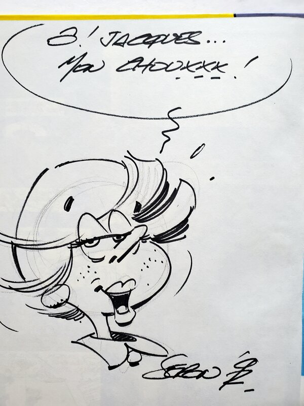 Pierre Seron, LES PETITS HOMMES   T25 PETITS HOMMES ET MINI-GAGAGAGS - Dédicace