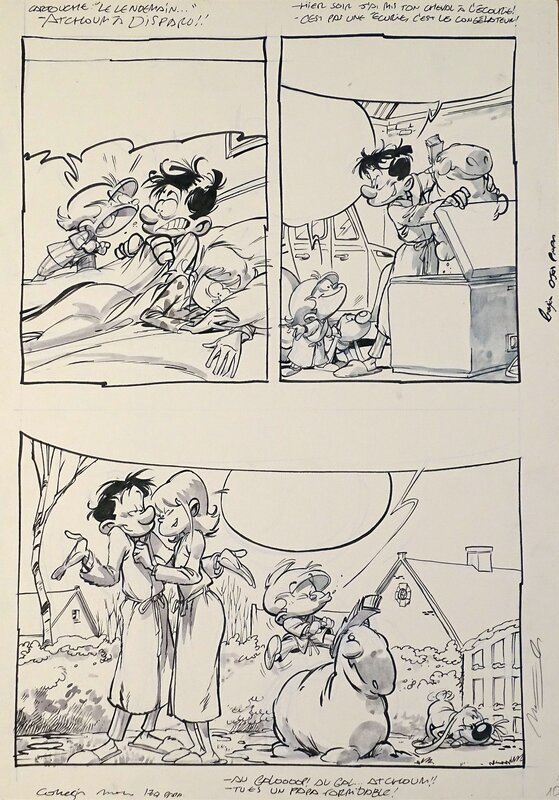 For sale - Jose Luis Munuera, P'tit Boule et Bill 5 - Cheval blanc 3 - Comic Strip