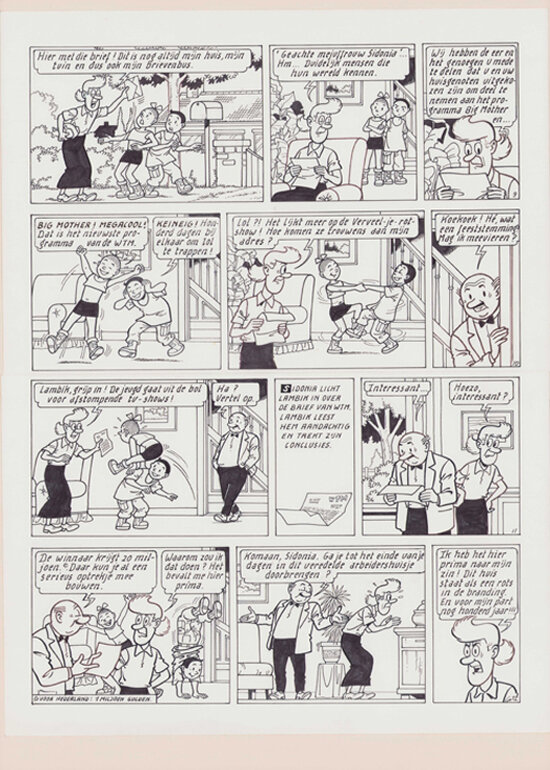 Vandersteen Studio | Marc Verhaegen | 2001 | Suske en Wiske 271 Big Mother - Comic Strip