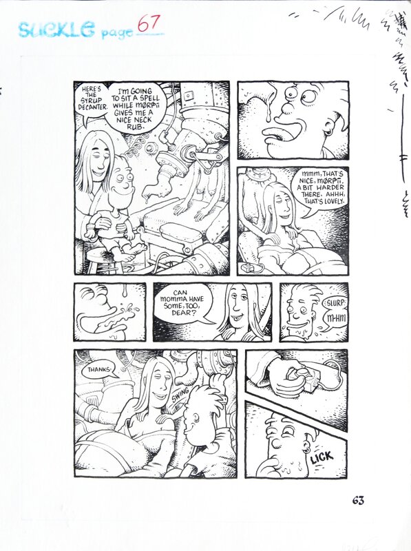 Suckle by Dave Cooper - Comic Strip
