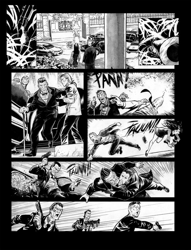 En vente - D.o.w. P.22 T1 par Gabor - Planche originale