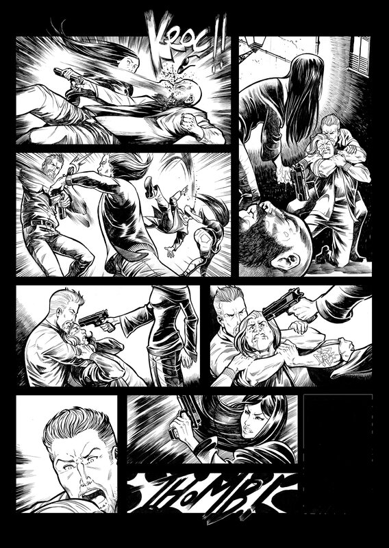 En vente - D.o.w. P.39 T1 par Gabor - Planche originale