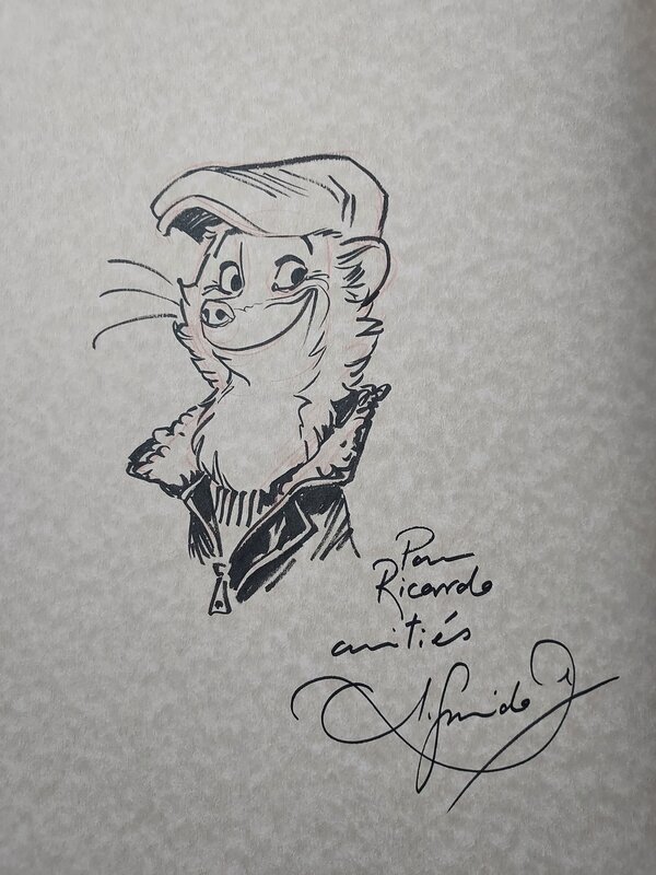 Juanjo Guarnido, Blacksad and Friends - Sketch