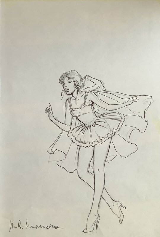 Manara - Illustration originale