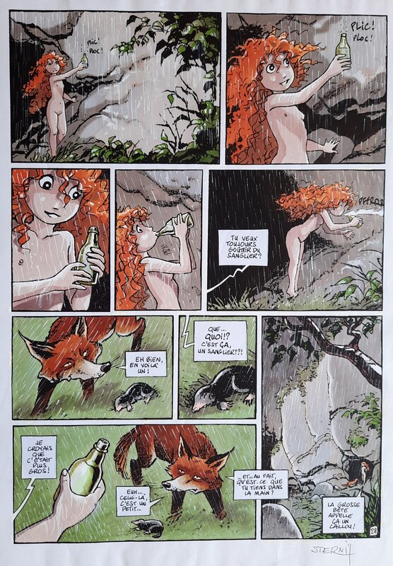 Pyrénée by Philippe Sternis - Comic Strip