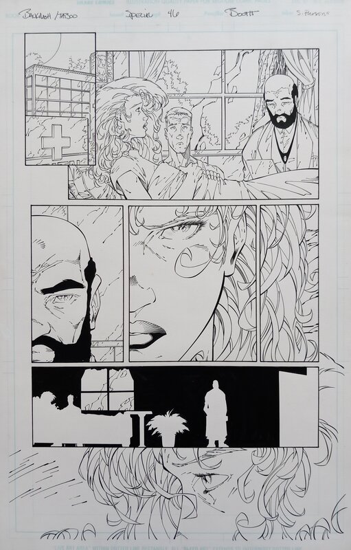Brett Booth, Sean Parsons, Backlash & Taboo's african holiday - Planche originale