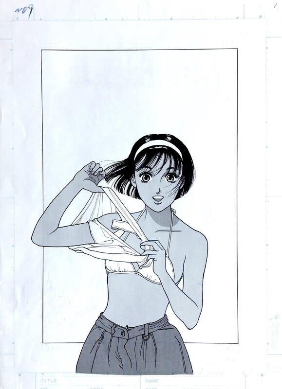 U-Jin art . cover  9th episodeserie 