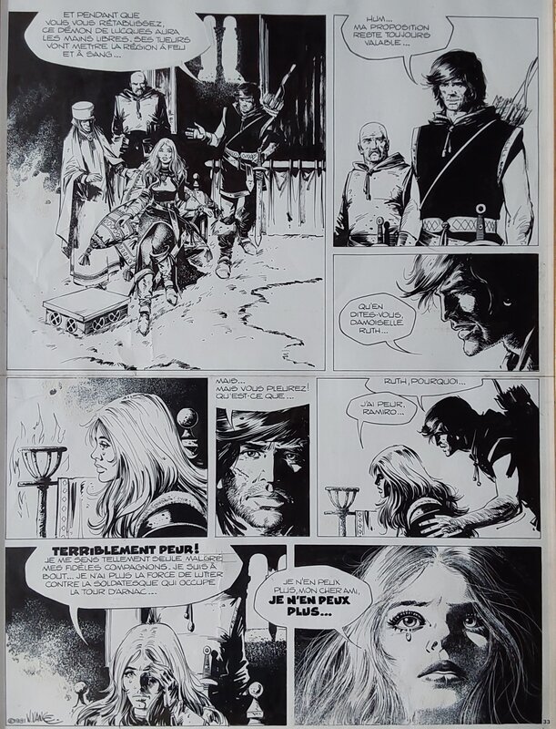William Vance, Ramiro : La louve d’Arnac - Comic Strip