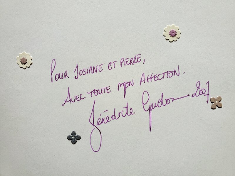 Bénédicte Gourdon, DES MOTS DANS LES MAINS - Sketch