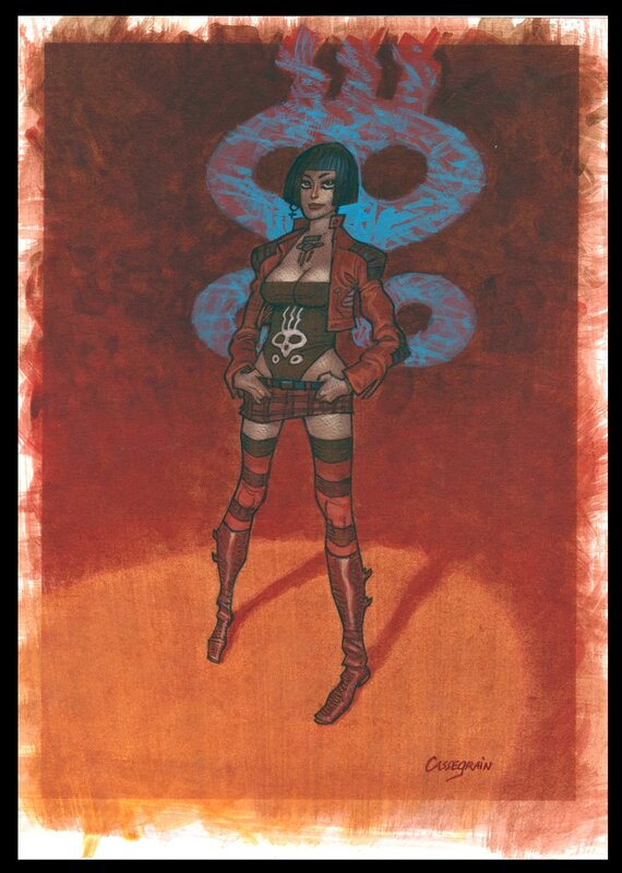 2019 - Didier Cassegrain - Carmen Mc Callum - Illustration originale
