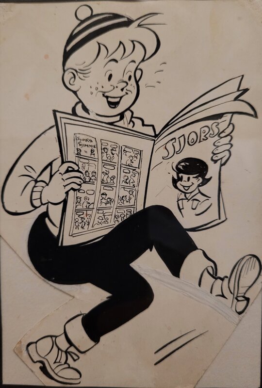 Sjors par Frans Piët - Planche originale