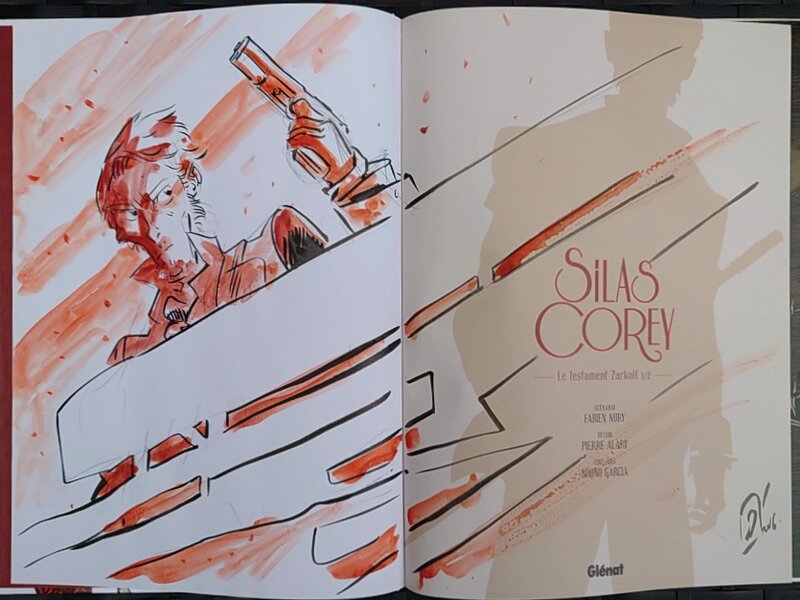 Silas Corey by Pierre Alary - Sketch