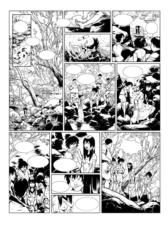 En vente - Isabellae T.1 par Gabor, Raule - Planche originale