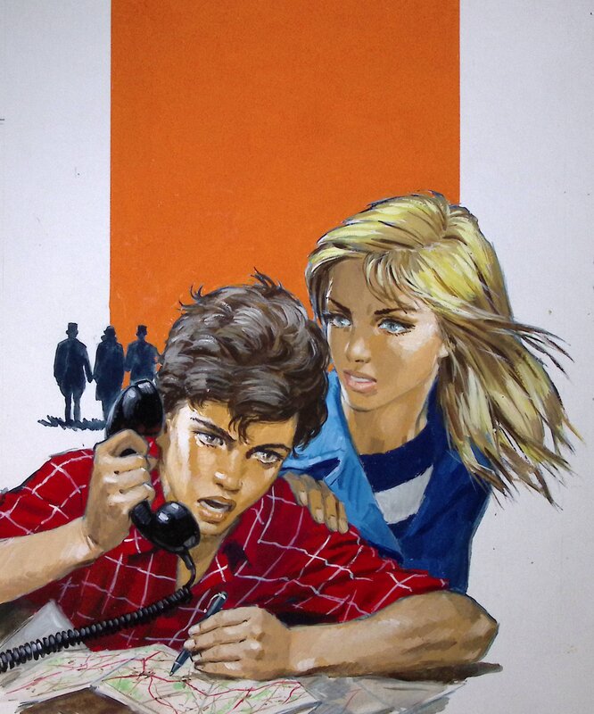 Pierre Joubert, Couv. Telemik ou le crime de Mitou - Couverture originale