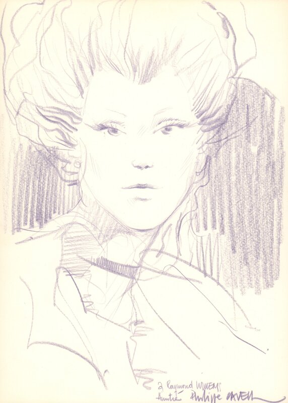 For sale - Juliette by Philippe Cavell - Original Illustration