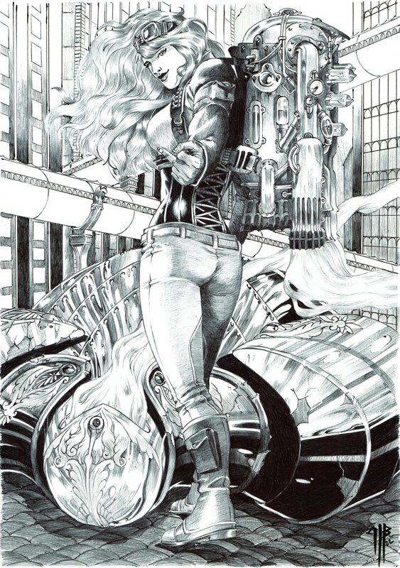 For sale - Emma - Métal fuck by Philippe Bringel - Comic Strip