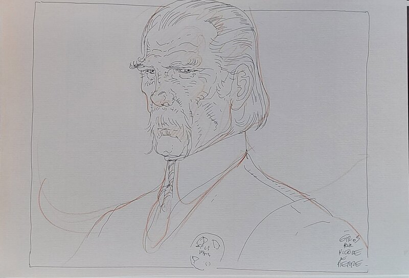Jean Giraud, Gir, Moebius, Blueberry : OK Corral - Dédicace