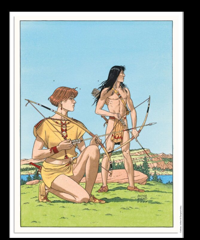 Plume aux vents T3 by André Juillard - Original Cover
