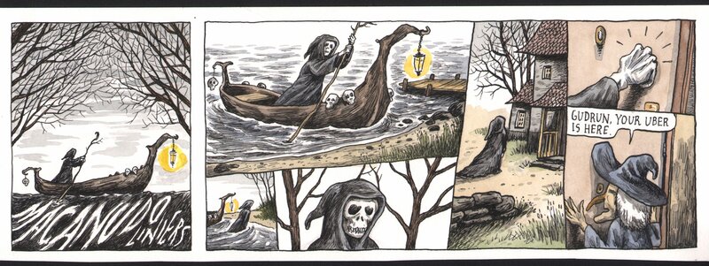 Uber by Liniers - Comic Strip