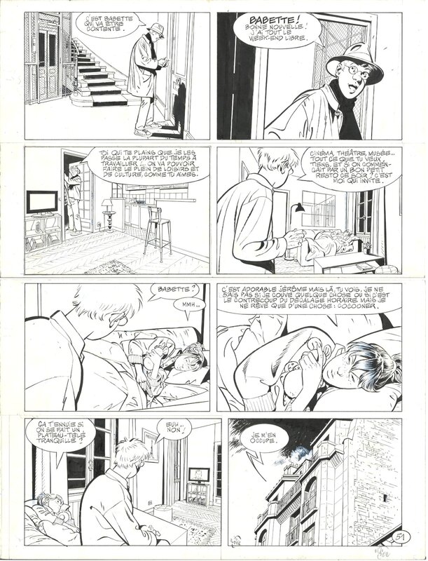 Alain Dodier - Jérome K. Jérome Bloche - Contrefaçons - Comic Strip