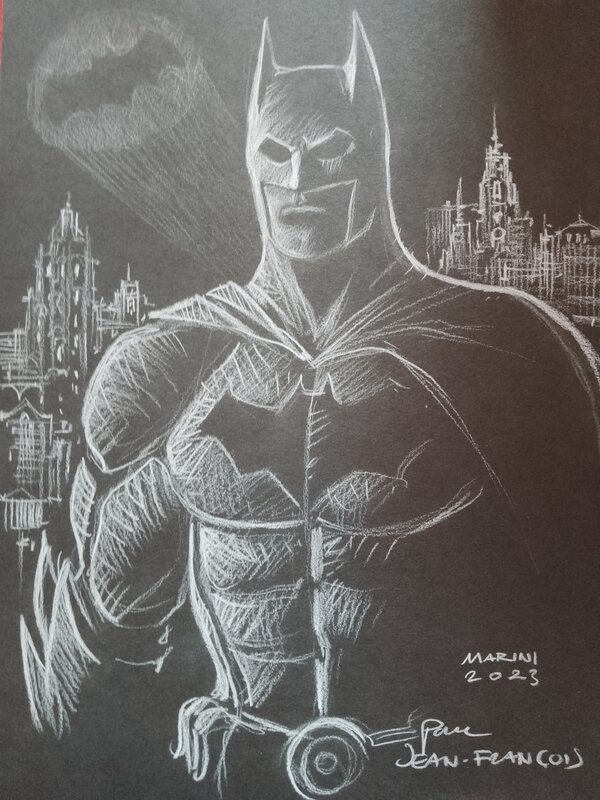 Batman par Enrico Marini - Dédicace
